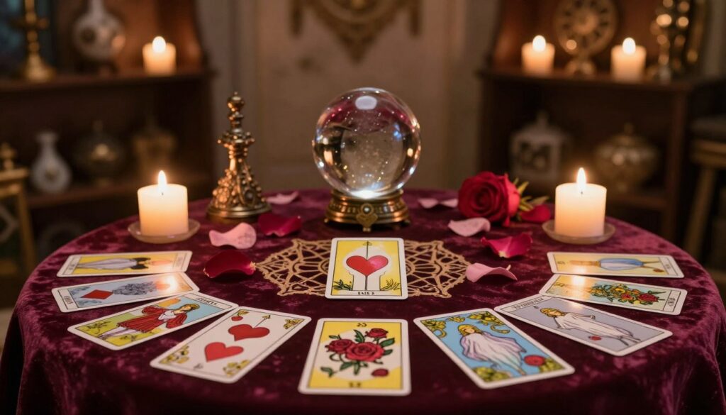 interprétation cartomancie amour